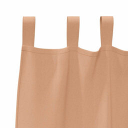 Berkfield Modern Curtains With Curtains 2 Pcs Light Brown Polyester - thumbnail 5