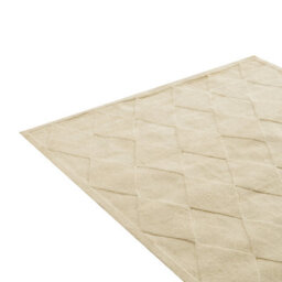 Beliani Rug Lunara Light Beige 160 X 230 Cm Wool - thumbnail 4
