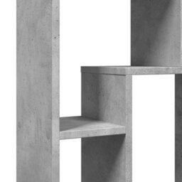 Berkfield Bookcase Concrete Grey 63X20X90 Cm Engineered Wood - thumbnail 9