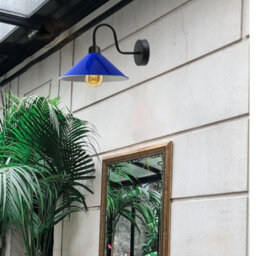 Ceiling Light Shade, Vintage Metal 22Cm Cone Shaped Lamp Shades Easy Fit Ceiling Pendant Lightshade For Living Rooms - thumbnail 4