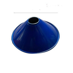 Ceiling Light Shade, Vintage Metal 22Cm Cone Shaped Lamp Shades Easy Fit Ceiling Pendant Lightshade For Living Rooms - thumbnail 1