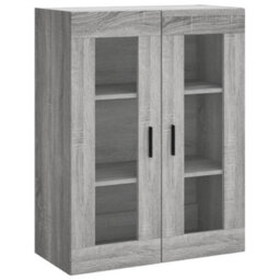 Berkfield Highboard Grey Sonoma 69.5X34X180 Cm Engineered Wood - thumbnail 5