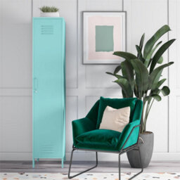 Novogratz Cache Metal Locker With 1 Door Mint - thumbnail 5