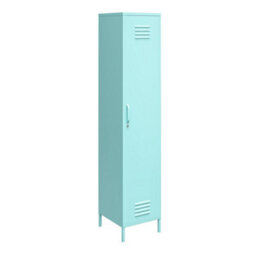 Novogratz Cache Metal Locker With 1 Door Mint - thumbnail 2