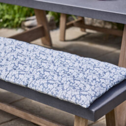 Dibor Oakwood Leaf Print Indoor Outdoor Furniture Garden Bench Cushion Seat Pad  (L)100Cm X (W)45Cm - thumbnail 2