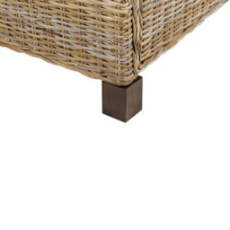 Beliani Bed Rattan Salbris 160 X 200 Cm (Eu King Size) Natural - thumbnail 8