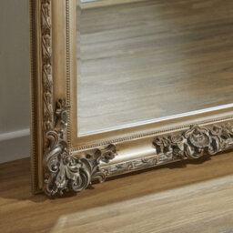 The Online Mirror Shop Wall Mirror Grand Louis Rectangular Shape With Antique Champagne Frame- H 180Cmxw 90Cmxd 6.5Cm For Hanging In Bedroom - thumbnail 4