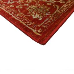 Valeria Red & Cream Traditional Small Rug, (L)150Cm X (W)80Cm - thumbnail 6