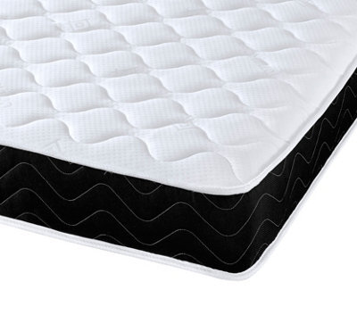 Starlight Beds Economy Quilted Memory Foam Hybrid Spring Mattress With Black Border King Size - image 1