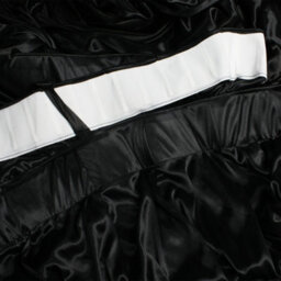 Neel Blue 3X3 M Ice Silk Backdrop Curtain Photography Scenery For Christmas Events Decor, Black - thumbnail 4