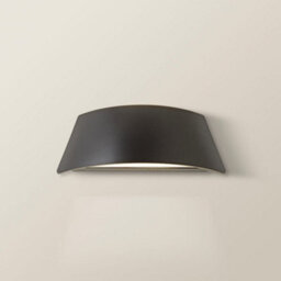 Valuelights John Matte Black Curved Ip65 Integrated Led Up/down Outdoor Wall Light - thumbnail 3