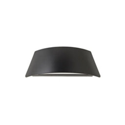 Valuelights John Matte Black Curved Ip65 Integrated Led Up/down Outdoor Wall Light - thumbnail 6