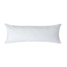 Homescapes White Egyptian Cotton Housewife Body Pillowcase 200 Tc