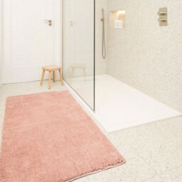 Loomed Machine Washable Shaggy Rug Blush Pink Fluffy Mats 200Cm X 290Cm - thumbnail 4