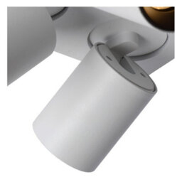 Lucide Nigel Modern Ceiling Spotlight - Led Dim To Warm - Gu10 - 4X5W 2200K/3000K - White - thumbnail 6