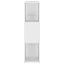 Berkfield Book Cabinet Room Divider White 100X24X94 Cm - thumbnail 6