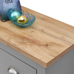 Timber Art Design Lisbon Light Grey Bedroom Chest Of Drawers 2+2 4 Drawer Storage Cabinet Furniture - thumbnail 6