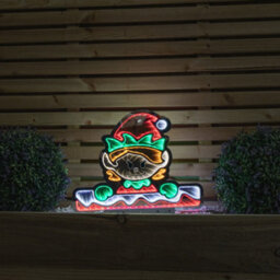 Samuel Alexander 40Cm Light Up Christmas Elf Girl Infinity Decoration With Leds - thumbnail 3