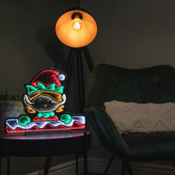 Samuel Alexander 40Cm Light Up Christmas Elf Girl Infinity Decoration With Leds - thumbnail 2