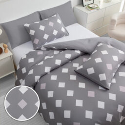Lazzaro Polka Dots Luxury Microfiber King Duvet Cover Sets Ultrasoft Breathable Bedding Sets With Zipper Closure - thumbnail 5