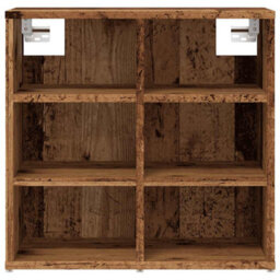 Berkfield Shoe Cabinets 2 Pcs Old Wood 52X30X50 Cm - thumbnail 5