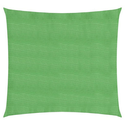 Berkfield Sunshade Sail 160 G/m2 Light Green 3.6X3.6 M Hdpe - image 1
