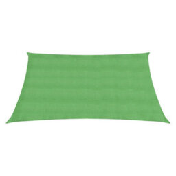 Berkfield Sunshade Sail 160 G/m2 Light Green 3.6X3.6 M Hdpe - thumbnail 2