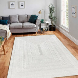 RugsX Carpet Balance 8788 Cream - Geometric, Structural, Glamour  120X170 Cm - thumbnail 5