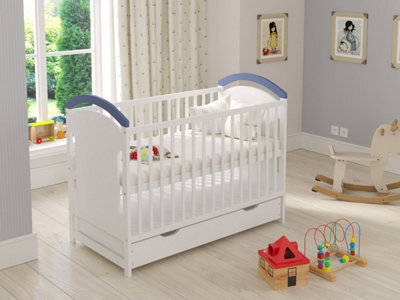 Love For Sleep Amie Cot Bed 120X60Cm With Drawer - image 1