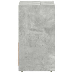 Berkfield Sturdy Bathroom Cabinet Concrete Grey 60X33X61 Cm Engineered Wood - thumbnail 7