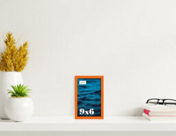 9X6 Orange Picture Frame (22.9 X 15.2Cm) Poster, Photo, Artwork, Gallery Wall Or Print - thumbnail 2