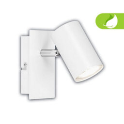 Briloner Wall Light Led Spotlight Gu10 2W 450Lm Adjustable Indoor Lamp 123mm Metal White