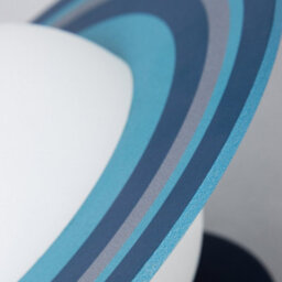 Litecraft Sammie Multicoloured Saturn Led Table Lamp - thumbnail 5