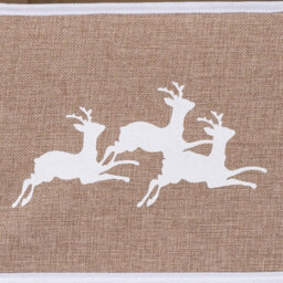 Shatchi 26.8Inch Christmas Tree Skirt Foldable Burlap Xmas Tree Stand Base Cover For Tree Decorations - thumbnail 2