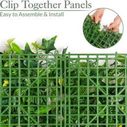 Christow Artificial Plant Living Wall Panels Set Of 4 - thumbnail 5