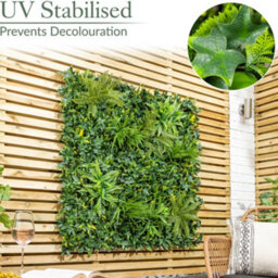 Christow Artificial Plant Living Wall Panels Set Of 4 - thumbnail 4