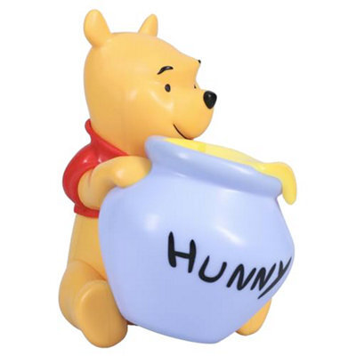 Paladone Winnie The Pooh Hunny Light - Officially Licensed Portable Night 16.5 Cm (6.4), Disney Lamp For Nursery Or Kids Bedroom