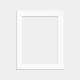 Ak Frames 20X16 White Picture Mounts To Fit 16X12 Aperture Size - Mount Board Only (No Frame Included) - thumbnail 1