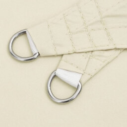 Beige 2X3M Rectangular Oxford Shade Sail - thumbnail 2