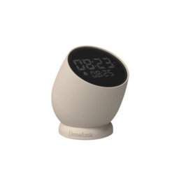 Kreafunk Bell Wireless Flip To Snooze Alarm Clock 9Cm - Ivory Sand - thumbnail 5