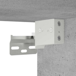 Walplus Bathroom Wall Cabinet Concrete Grey 100X25X40 Cm Engineered Wood - thumbnail 9