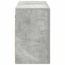 Walplus Bathroom Wall Cabinet Concrete Grey 100X25X40 Cm Engineered Wood - thumbnail 6