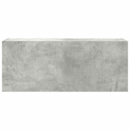 Walplus Bathroom Wall Cabinet Concrete Grey 100X25X40 Cm Engineered Wood - thumbnail 5