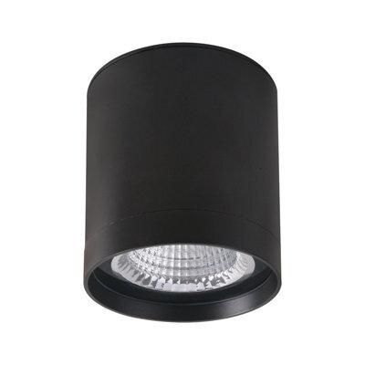 Luminosa Lighting Luminosa Vetra Modern 1 Light Outdoor Surface Mounted Downlight Led, 3000K