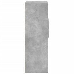 Berkfield Highboard Concrete Grey 45X42.5X124 Cm Engineered Wood - thumbnail 5