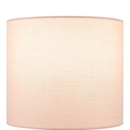Teardrop Gloss Pink & Clear Glass Fabric Led Table Lamp - thumbnail 4