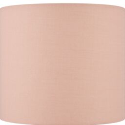 Teardrop Gloss Pink & Clear Glass Fabric Led Table Lamp - thumbnail 5
