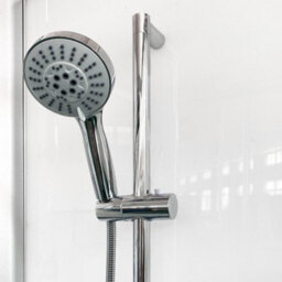 Vidalux Pure E Square 800 X 800 White Electric Shower Cabin-Triton Lux White 8.5Kw - thumbnail 4