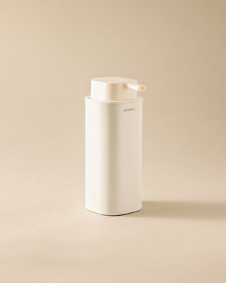 Cosmic Soap Dispenser, 370Ml, Stainless Steel, Anti-Corrosion, Easy Refill, Non-Drip, Matt White, Nea Collection - image 1