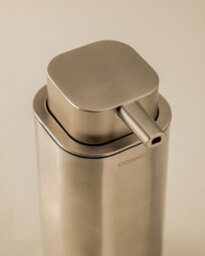 Cosmic Soap Dispenser, 370Ml, Stainless Steel, Anti-Corrosion, Easy Refill, Non-Drip, Matt White, Nea Collection - thumbnail 2